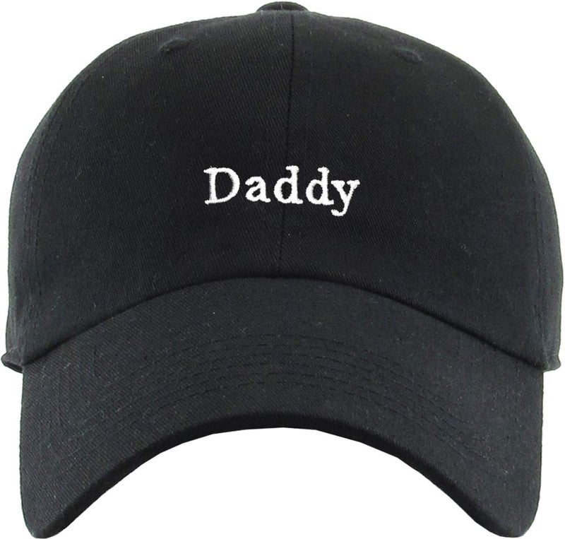 KBETHOS KBSV-082 BLK Daddy Dad Hat Baseball Cap Vintage Distressed Classic Polo Style Adjustable Cotton (One Size, Black Daddy) - Image 2